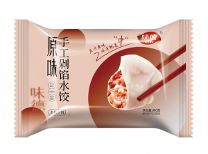 味德手工黑椒牛肉馅水饺